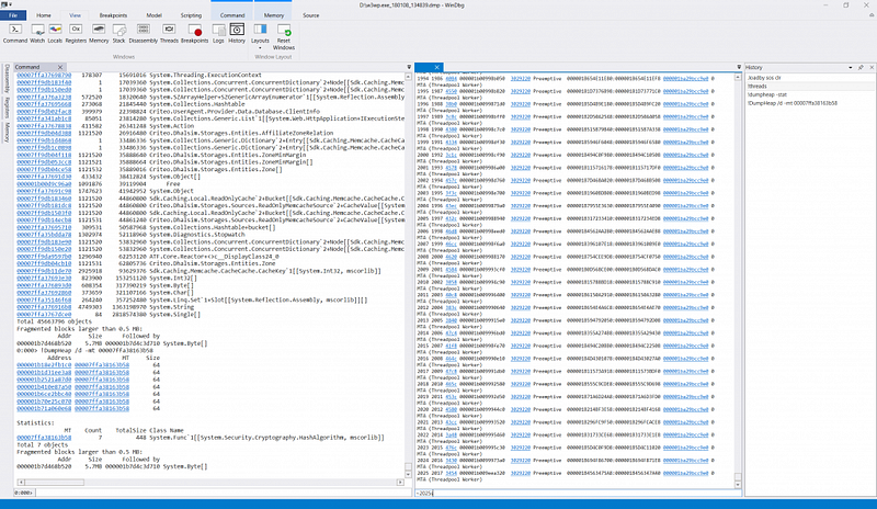 Extending the new WinDbg, Part 2 — Tool windows and command output