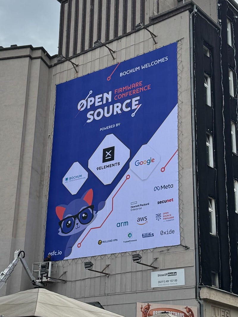 OSFC, a unique conference to support open-source firmware initiatives