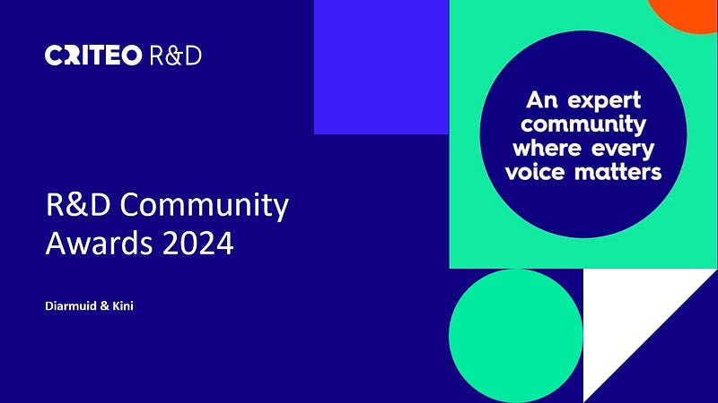 R&D Community Awards 2024