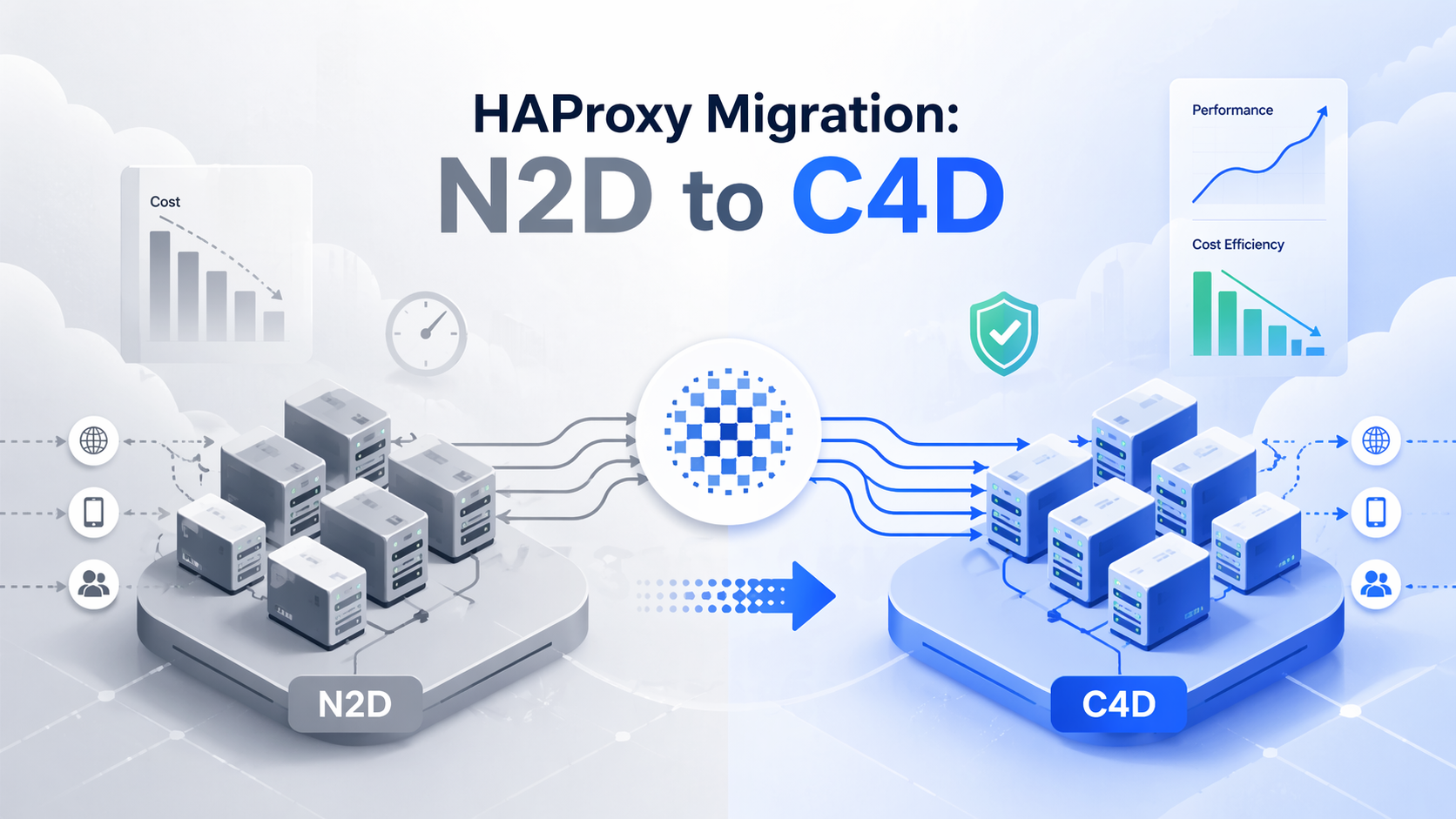 How We Cut HAProxy Fleet GCP Cost in Half by Moving from N2D to C4D